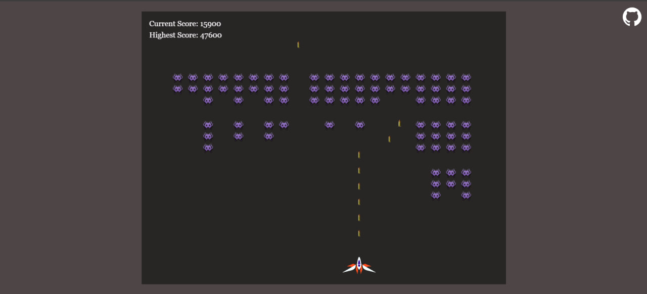 Space Invader 2D game